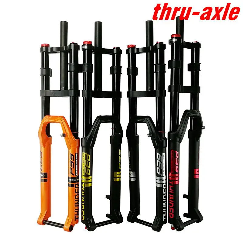 

PASAK mountain bike air pressure shoulder shock absorbers front fork damping air fork shoulder control 27.5/29 "15mm barrel shaf