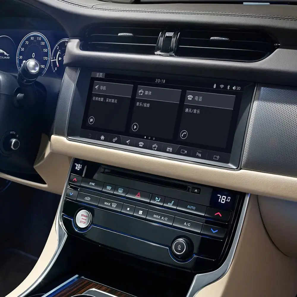 Модернизированный автомобильный щиток мультимедийный плеер для Jaguar XF/XFL-( без DVD