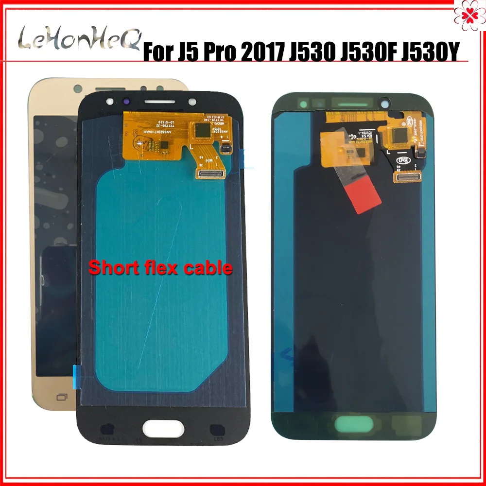 

Test LCD For Samsung Galaxy J5 2017 J530 J530F LCD Display Touch Screen Digitizer Assembly lcd for J5 Pro 2017 Display