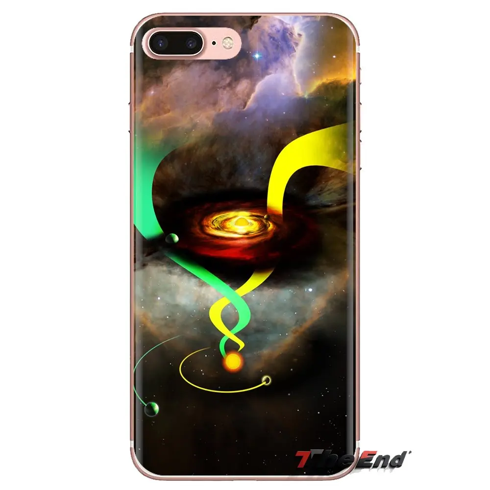 Для samsung Galaxy S2 S3 S4 S5 мини S6 S7 край S8 S9 Plus Note 2 3 4 5 8 Coque Fundas планета Луна Звезда дизайн