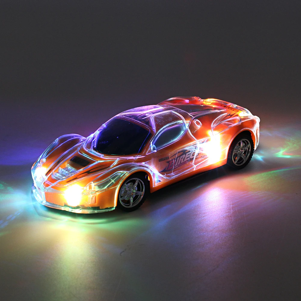 Высокая Скорость дистанционного управления имитационная модель 3D светильник RC электрическая игрушка гоночный автомобиль игрушка для детей на день рождения веселый рождественский подарок