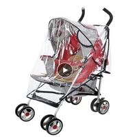 rain covers carriages baby stroller accessories opens baby cart transparent waterproof raincoat cart carriages french delivery