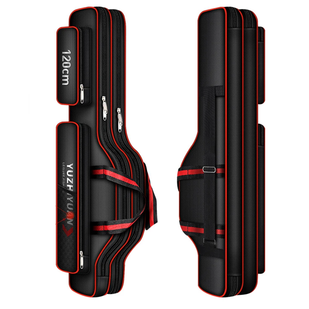 

Outdoor 2/3 Layer Fishing Bags 80cm 90cm 120cm Waterproof Fishing Tackle Bag Fishing Rod Bag XA106G