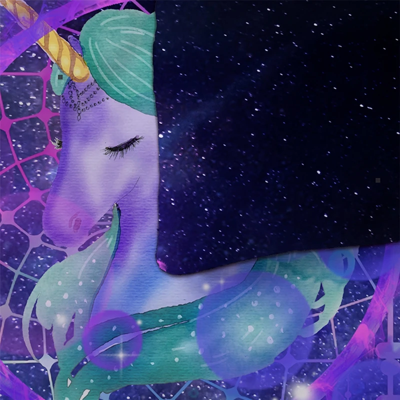 Набор постельного белья с единорогом, ловцом снов, двойной, королевской, односпальной и двуспальной кровати, одеялом для взрослых и детей, дома.