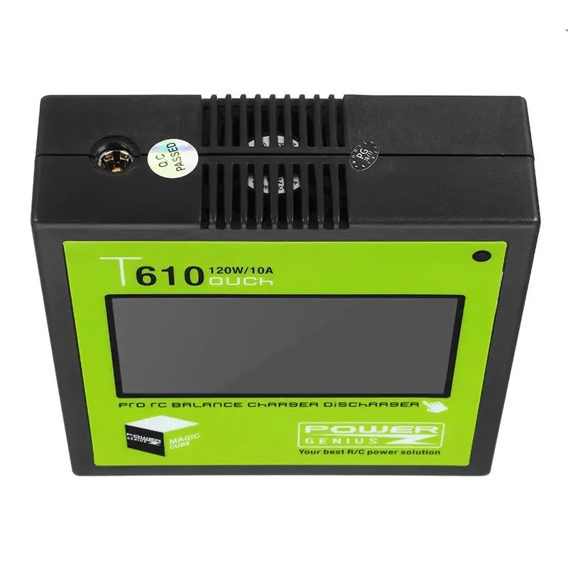 Power Genius PG T610 120 Вт 10 а зарядное устройство Lipo с сенсорным экраном и поддержкой 4 35-4 40