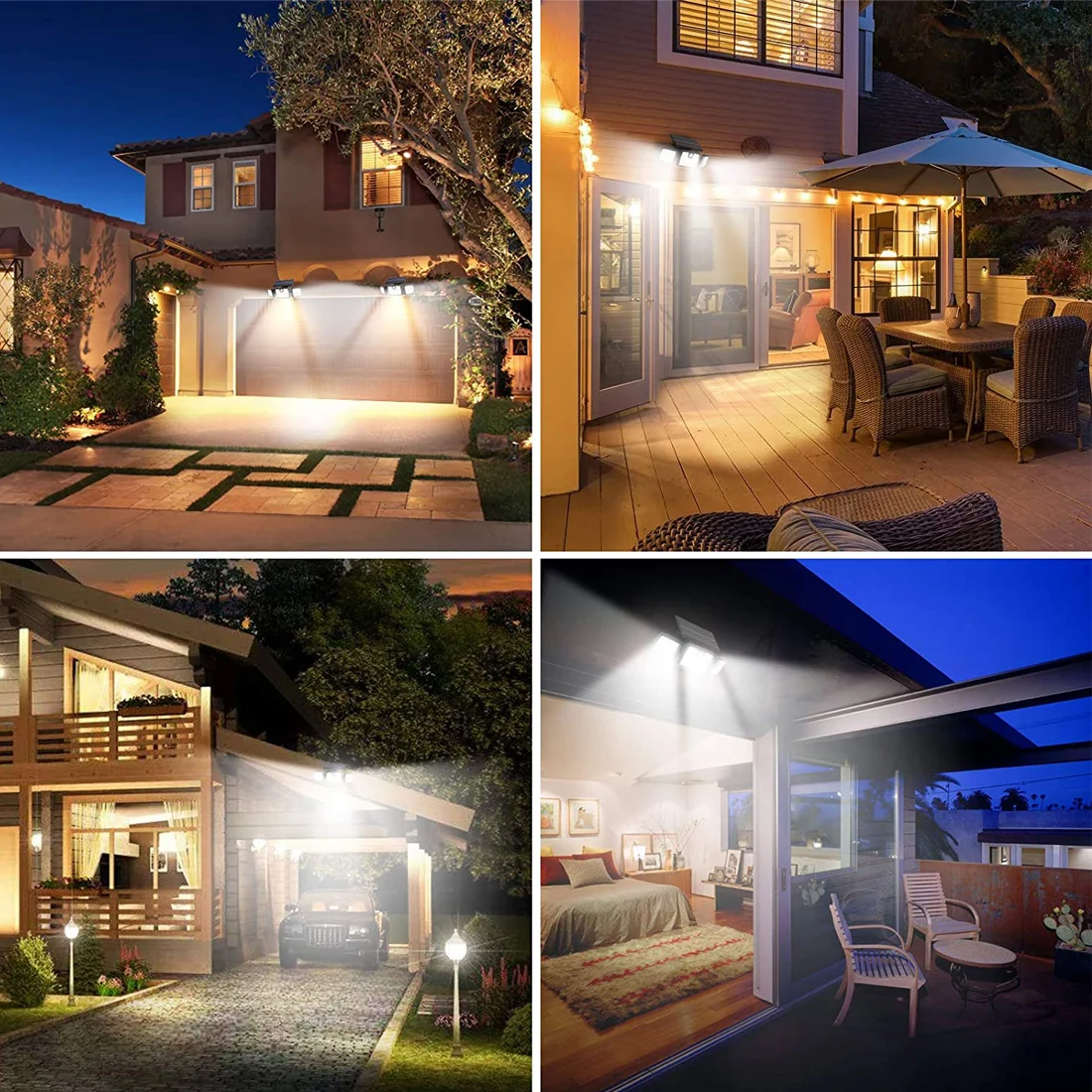 

SHOP 78 LED Solar Light Outdoor Solar Lamp PIR Motion Sensor Solar Powered Sunlight Street Light for Garden Decoration