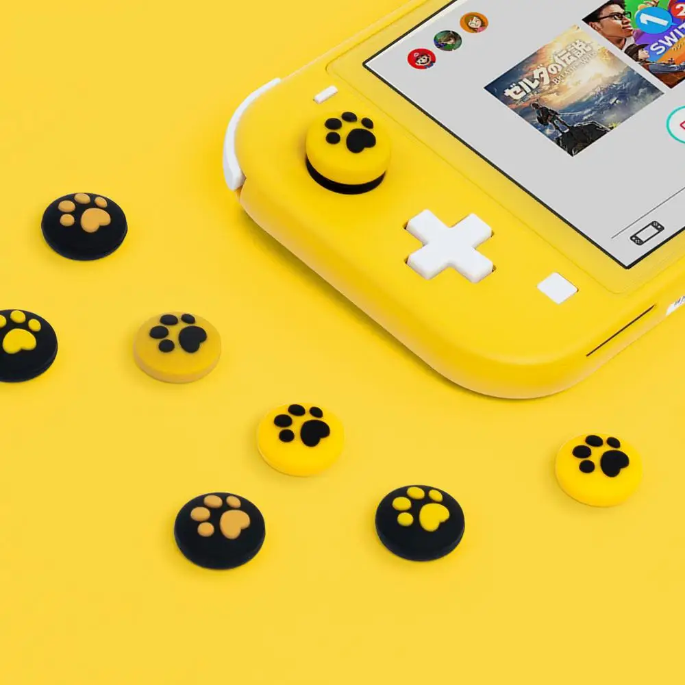 Силиконовые Нескользящие колпачки для кнопок Nintendo Switch Lite Joy Con|Запасные части| |