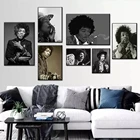 Плакат Jimi Hendrix, принт известного певца, ВИНТАЖНАЯ фотография с рок-музыкой, легендами, черно-белые плакаты, настенная живопись