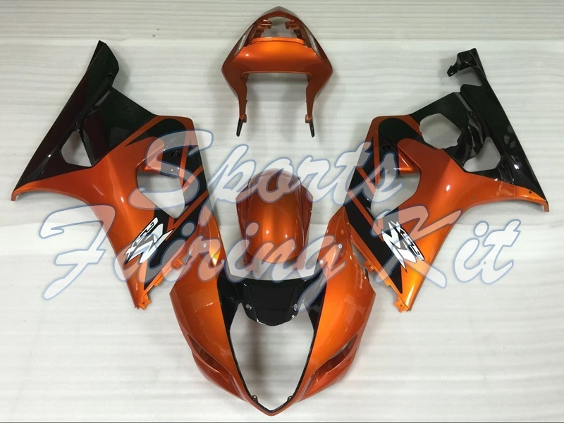 Наборы обтекателей для GSXR1000 2003 2004 K3 Оранжевый Красный Черный Обтекатели наборы
