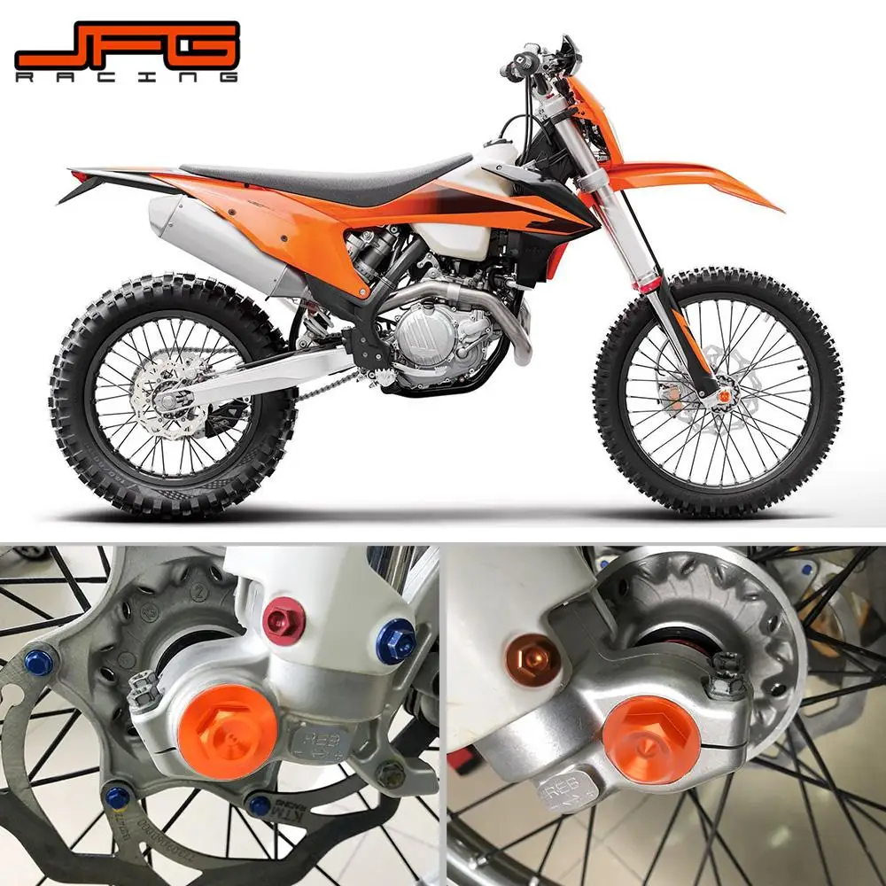 Передняя колесная ось CNC для мотоцикла KTM SX SXF EXC EXCF XC XCW XCFW 85 125 150 200 250 300 350 450 500 |