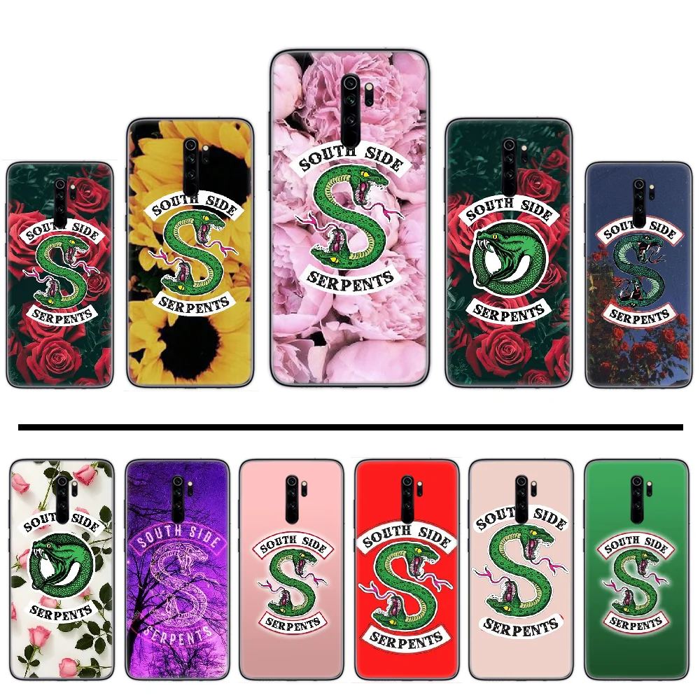 &quotЮжная сторона змеи&quot ривердейл новое поступление черный чехол для мобильного