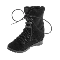 mini 16 female shoes model combat boots for 12 figure body model