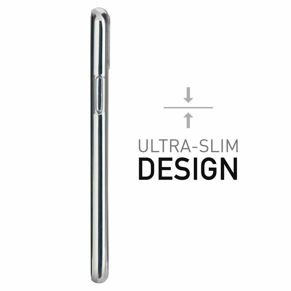 Ультратонкий Прозрачный мягкий чехол из ТПУ для телефона iPhone 11 Pro Max прозрачный X XS