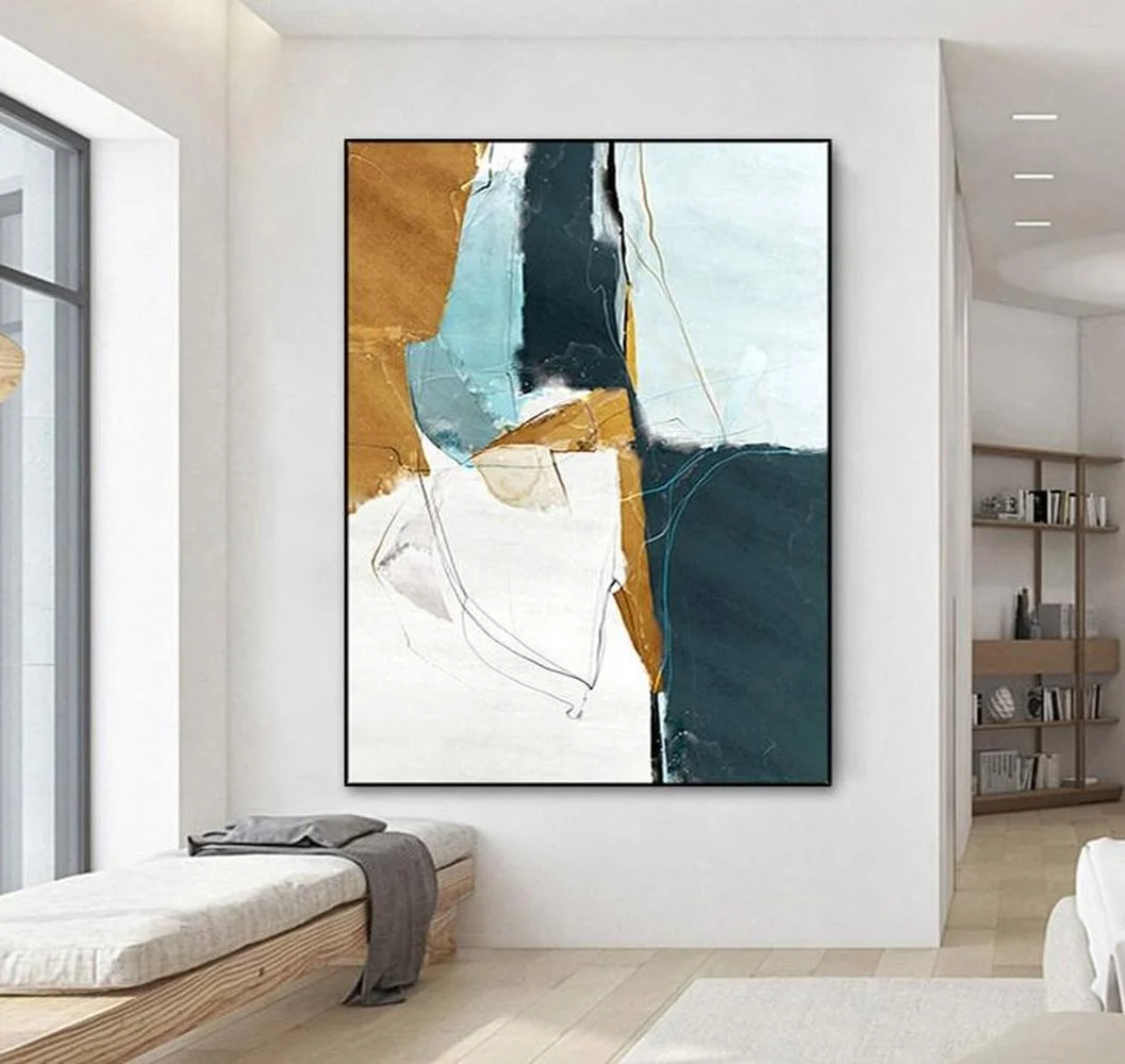 

Abstract Oil Painting On Canvas Modern Oil Painting Hand Painted Large Wall Art For Home Decor forbedroom