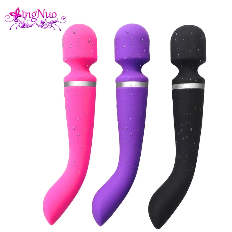 Секс игрушка для женщин 20 скоростей мощные большие вибраторы волшебная палочка