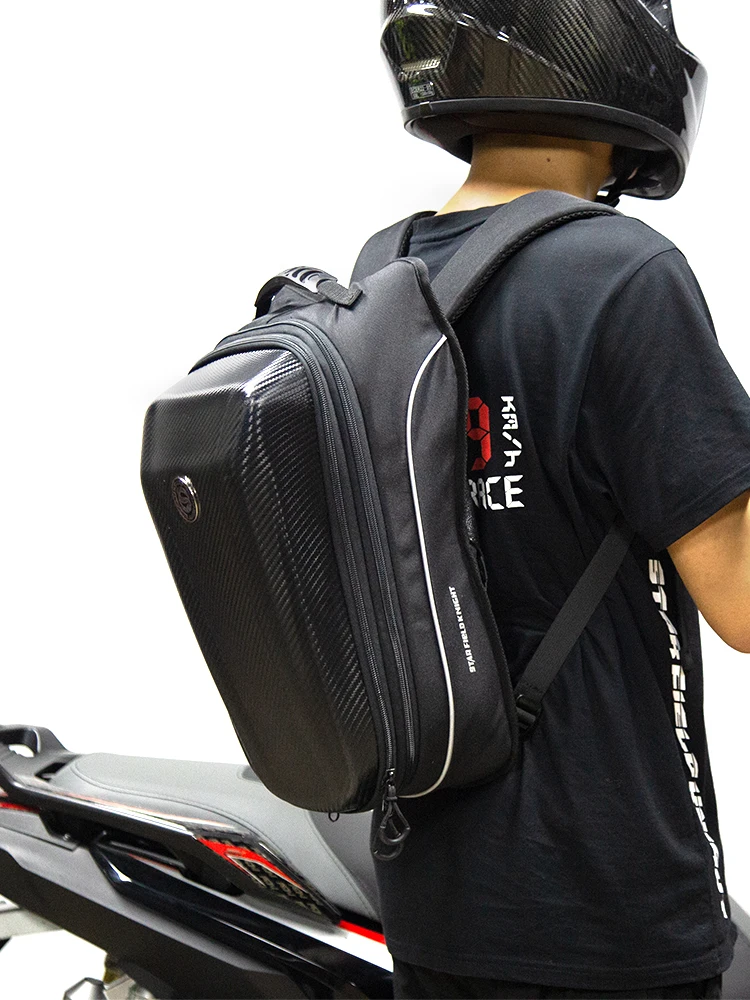 Сумка на заднее сиденье мотоцикла комплект из жесткого чехла для дорожной сумки