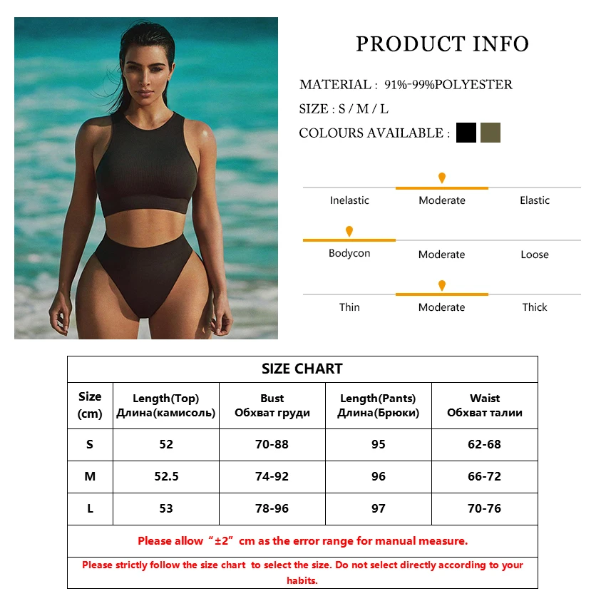 

Clacive Sexy Gym Women Tracksuit O Neck Tank Top Ladies High Waist Briefs Two Piece Set Female Bodycon Y2k Fitness Outfit Suit