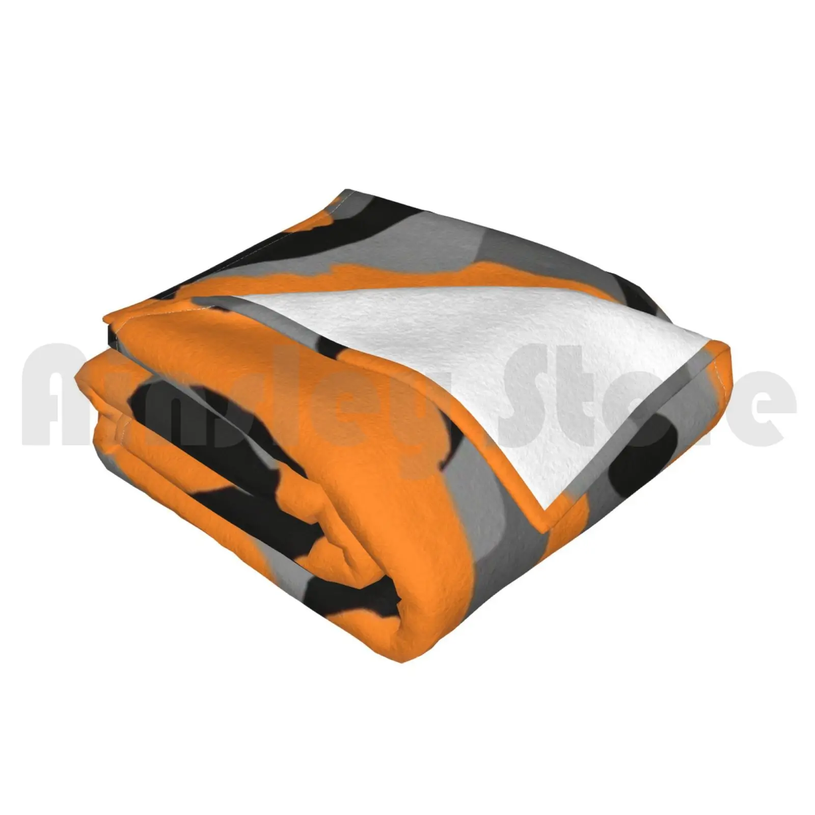 Оранжевое камуфляжное одеяло для дивана-кровати оранжевое охотничье женщин и