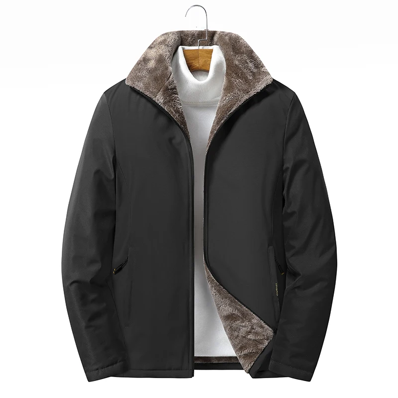 

ANSZKTN New Arrivals Men's High QualityThick Puffer Jacket Coat Male Casual Overcoat Thermal Winter Thick Warm Snow Parka coat