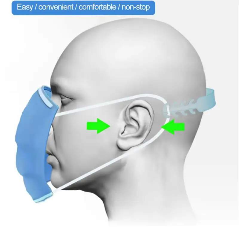 4 цвета маска Удлинительный ремень силикагель защита для ушей артефакт анти