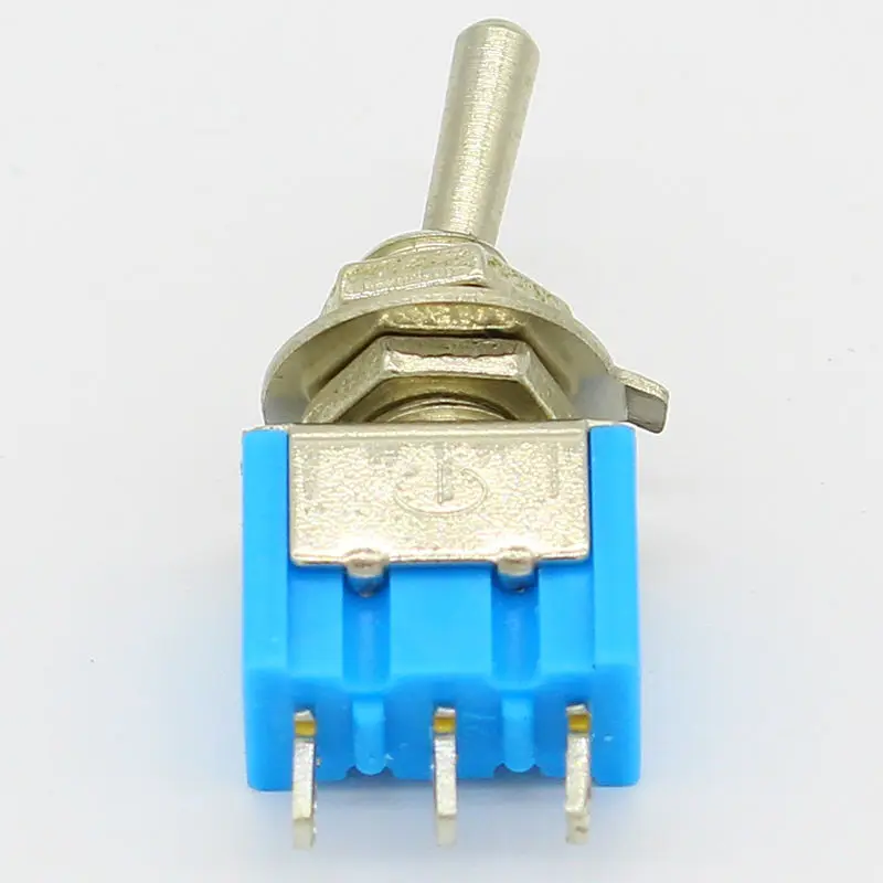 5 шт. мини MTS-102 3-контактный SPDT ON-ON 6A 125VAC миниатюрные тумблеры