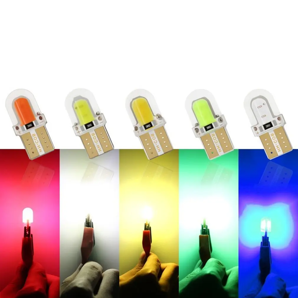 Силиконовый чехол для декодирования T10 автомобильная лампа W5W номерного знака