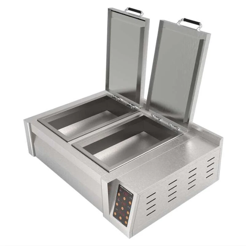 220V электрическая сковорода для жарки машина стейков фритюре пельменный аппарат