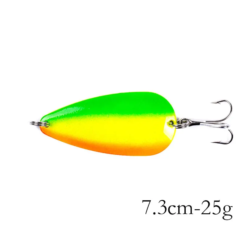 SP089-1 1pcs Metal Spinner Spoon Fishing Lure Hard Baits Gold /Silver Sequins Noise Paillette Treble Hook Tackle 10/10.5/14/16.5/20g - Цвет: SP089-1