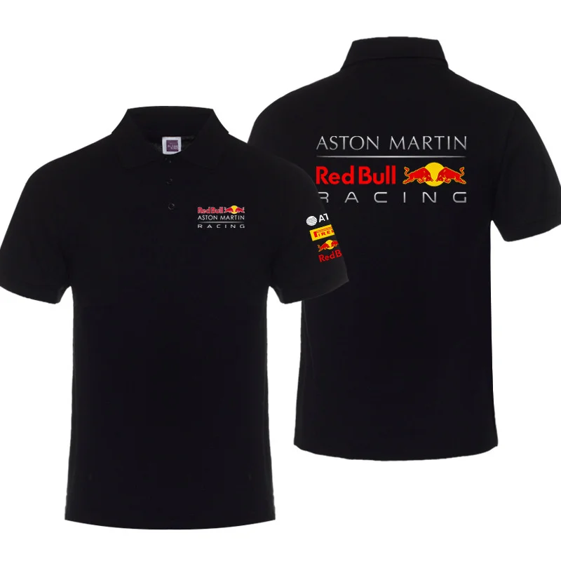 

2021 new f1 Red Bull Racing Polo shirt, mountain bike cross-country suit, cotton men's Polo shirt oversized