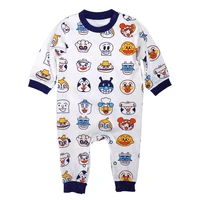 spring autumn infant toddler jumpsuits boy girl newborn baby bodysuit neonate clothes cartoon o neck long sleeve cotton clothing