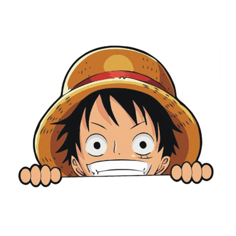 

Personality Car Stickers One Piece Luffy Chopper Cartoon Creative Waterproof and Sunscreen Applique PVC ,19CM*14CM
