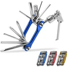 Многофункциональный набор инструментов для ремонта велосипеда, набор инструментов для ремонта велосипеда, уход за спицами, шестигранная отвертка для велосипеда, портативный инструмент, встроенный, простой в использовании