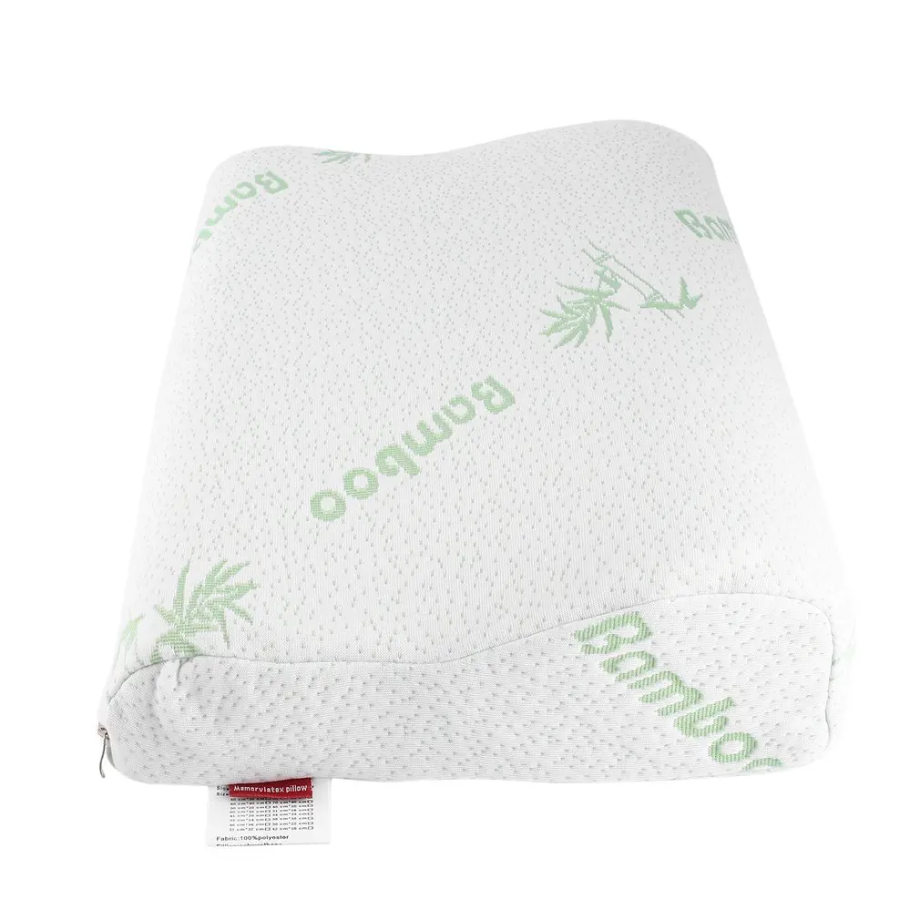 Ортопедическая подушка для сна из бамбукового волокна 30x50 см | Дом и сад