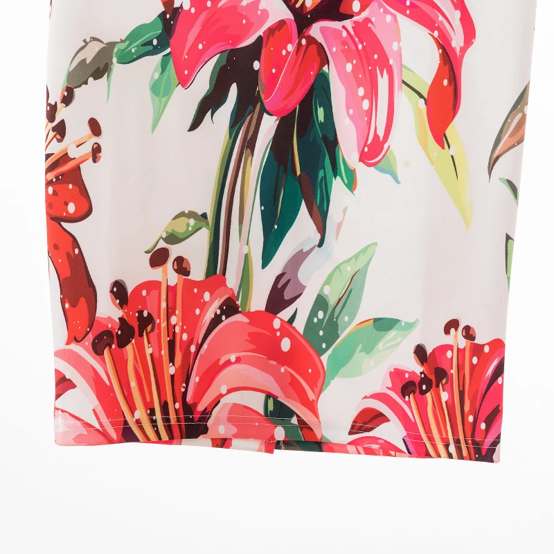 Женская юбка-карандаш новинка 2020 мультяшный принт высокая талия Облегающие юбки