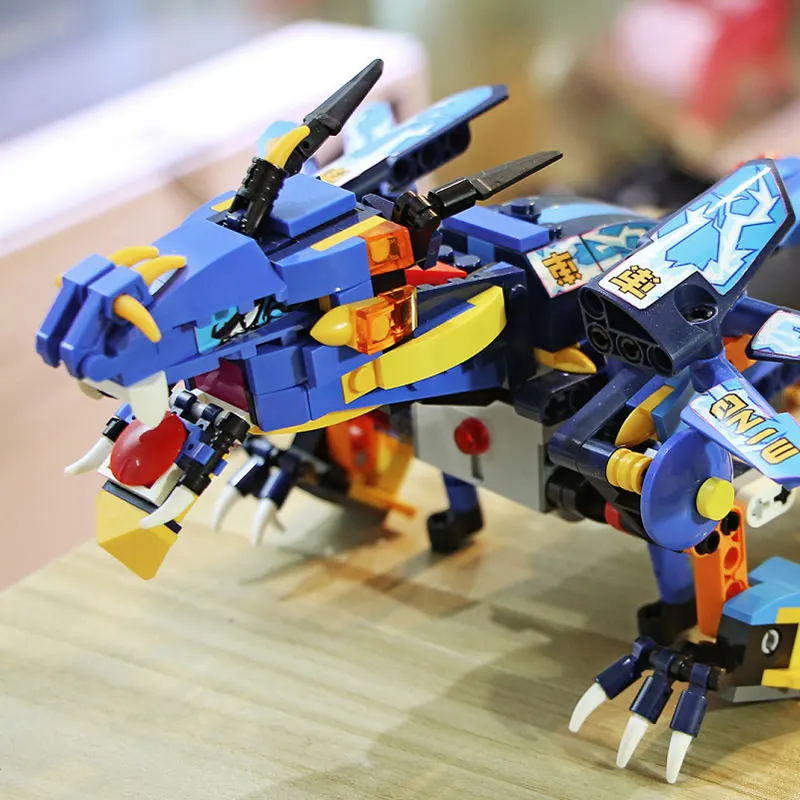 Молд King 13018 APP RC Technic Ninjaoes модель дракона рыцаря строительные блоки 70602 Кирпичи