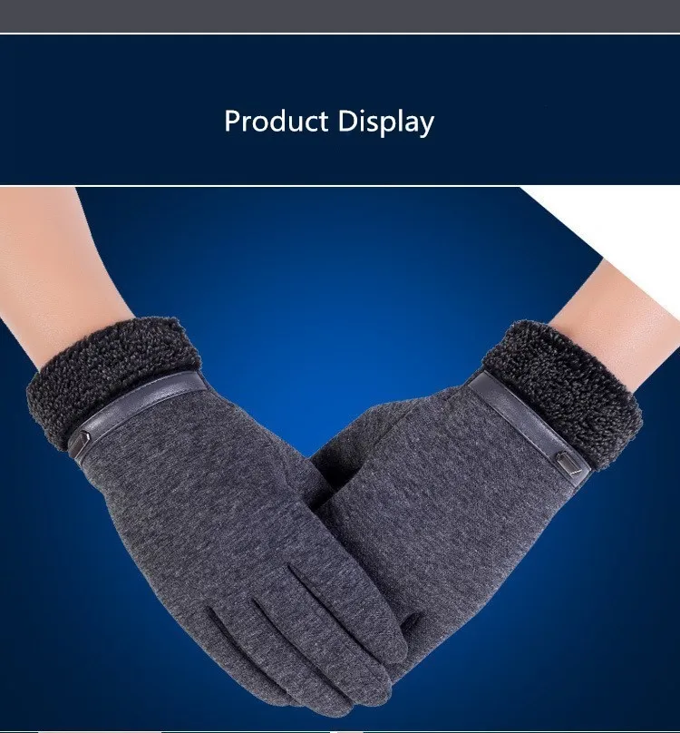 Роскошные кожаные мото Guantes PU лоскутные толстые перчатки мужские зимние перчатки мужские мотоциклетные теплые перчатки противоскользящие