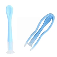 1set contact lenses tweezers with suction stick colorful eyewear color protable accessories inserter r lens contact remover y1b2