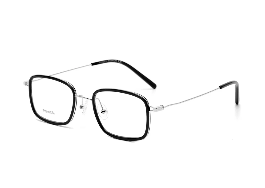 

Progressive Multi-focal Lens Eyewear Unisex Pure Titanium Optical Square Frame Brand Design See Near Far Goggle Reading Glasses