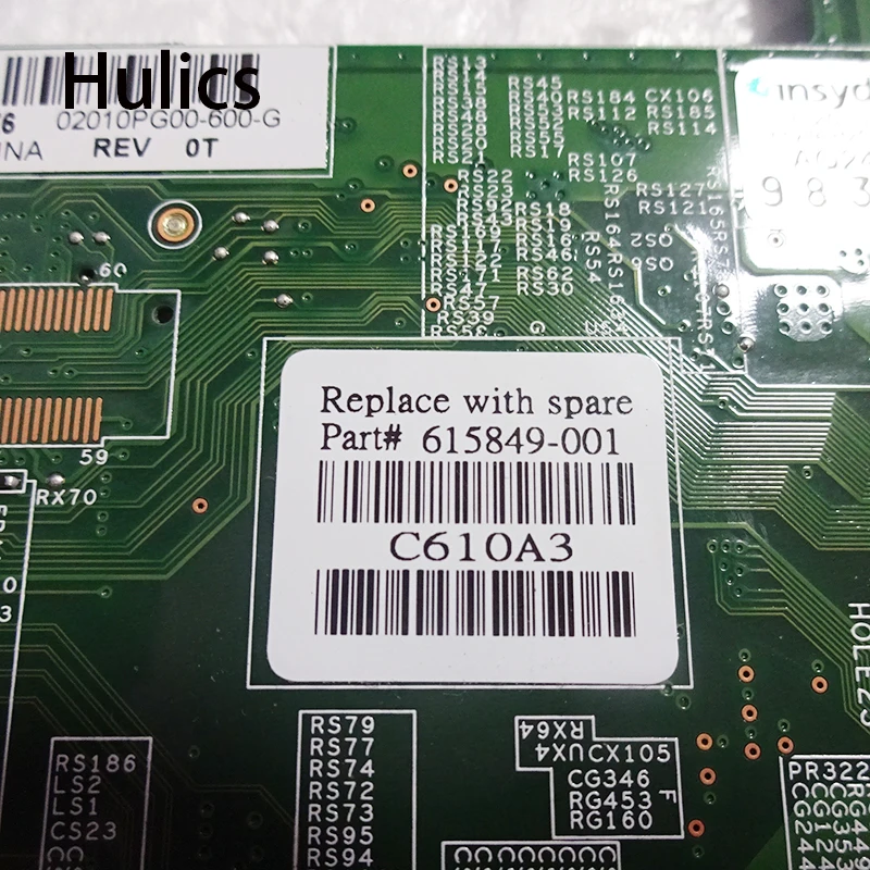 Материнская плата Hulics для ноутбука HP G62 G72 HM55 DDR3 оригинал 615849-001 | Компьютеры и офис