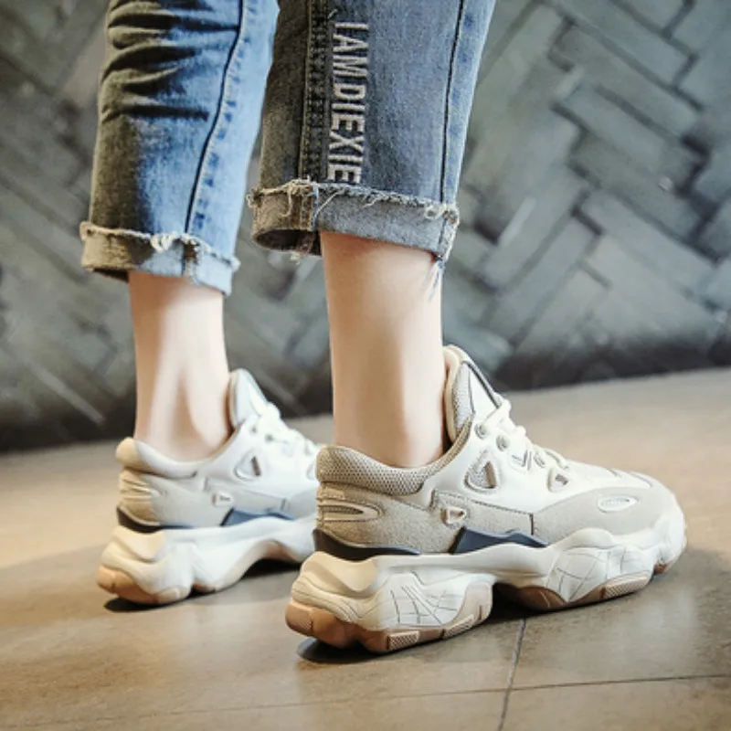 2019 г. новая женская обувь повседневная женские удобные кроссовки на платформе