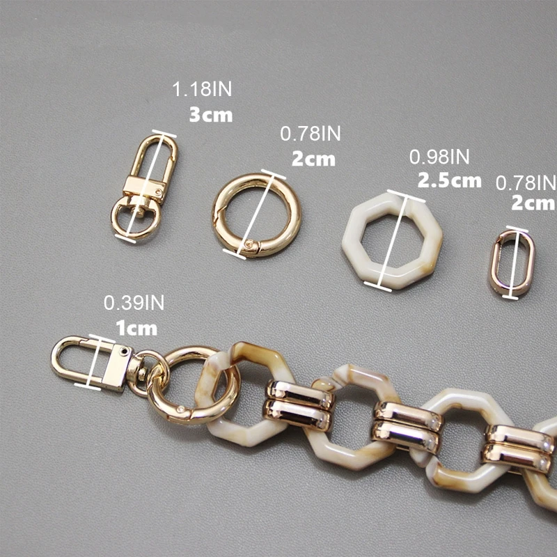 

Acrylic Strap Replacement for Handmade Beach Bag Bucket Handbag Handles Top Handle Bags Purse Handle