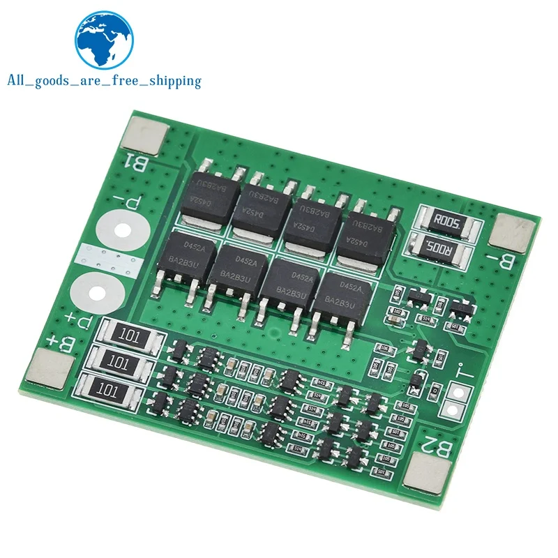 Защитная плата 3S 25A Li-Ion 18650 BMS PCM для аккумулятора с балансировкой модуля li-ion Lipo DIY |