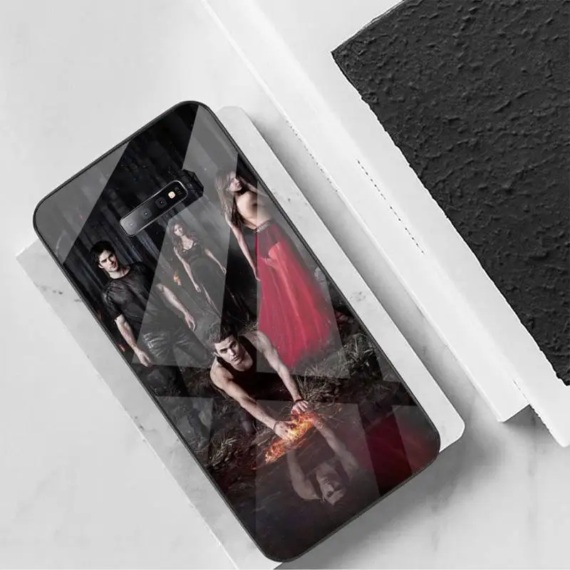 

The Vampire Diaries Phone Case Tempered glass For Samsung S6 S7 edge S8 S9 S10 e plus note8 9 10 pro