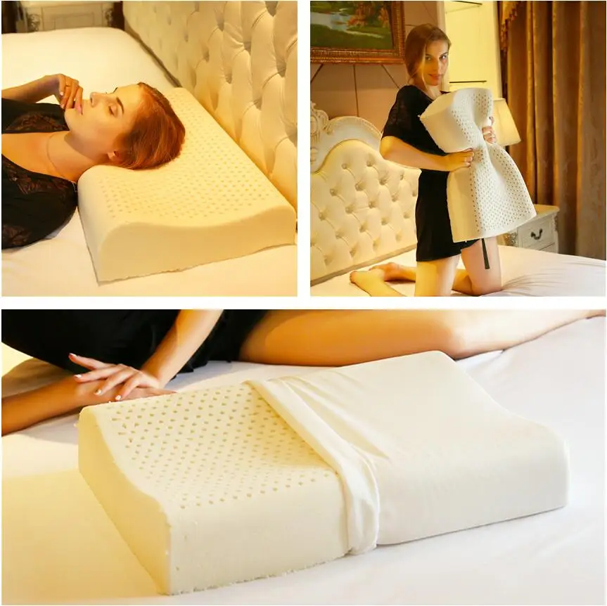 

Ортопедическая подушка из латекса, 40x60 см, 30x50 см