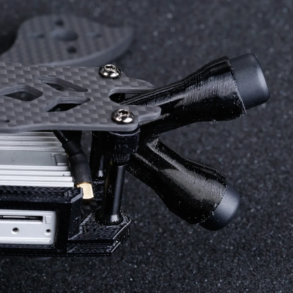 IFlight 222 мм 5 дюймов Рама из углеродного волокна Рама для фристайла для DJI FPV воздуха вращающегося вала DJI FPV Системы со встроенной антенной базы держатель vs лазерный HD