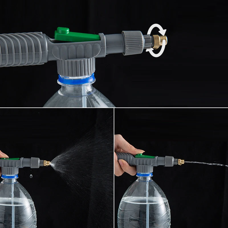 Насадка для пистолета на колесиках с регулировкой ручной распылитель поливочная