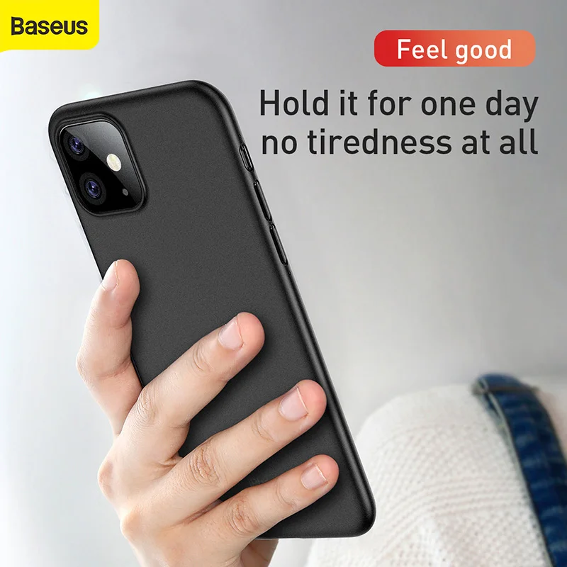 

Baseus Protector Case For iPhone 11 Pro Case Cover For iPhone 11 Pro Max Ultra Thin Cell Phone Back Cases Phone Case PP 0.4mm