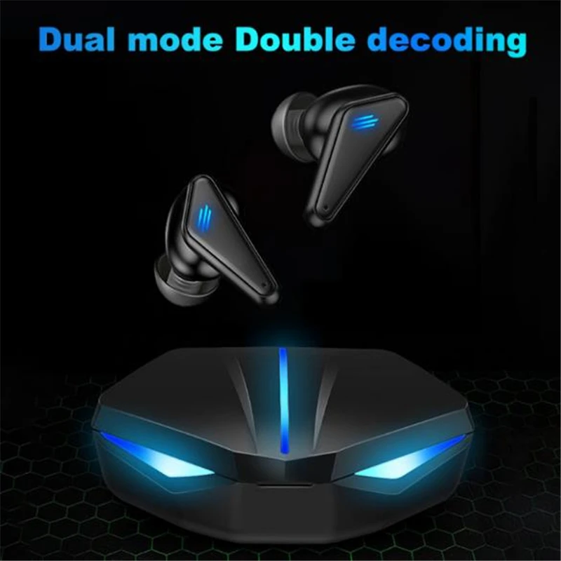 Наушники Беспроводные Игровые наушники с микрофоном 65ms низкая задержка Bluetooth 5 1