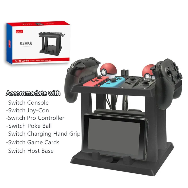 Многофункциональный хост база настольная подставка для Nintendo Switch консоль крючок