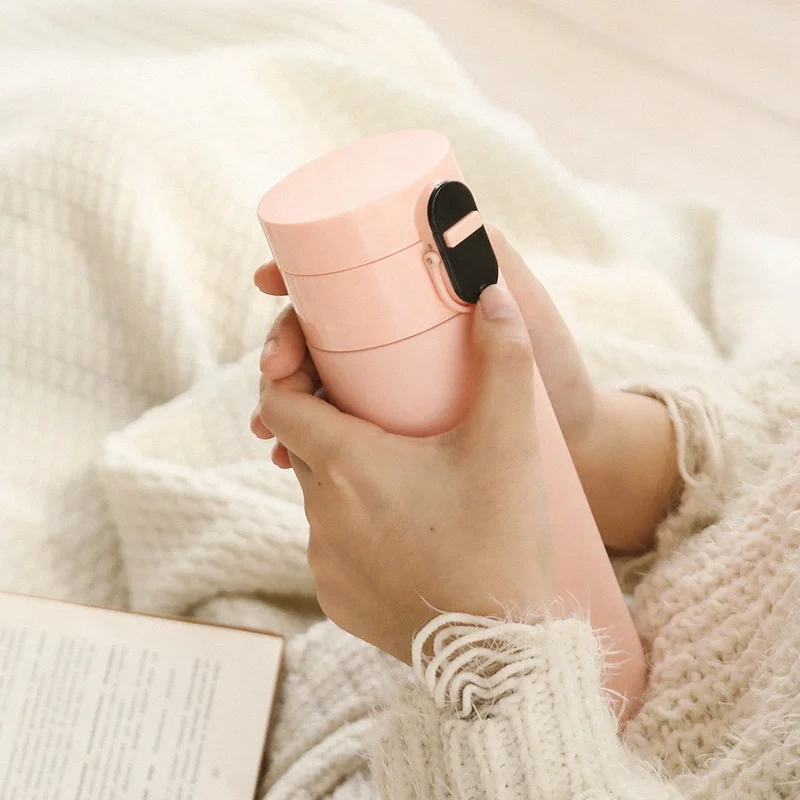 Умная бутылка для воды с дисплеем температуры Вакуумная USB-зарядкой термос 24